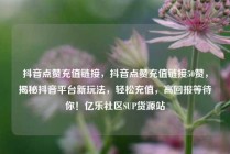 抖音点赞充值链接，抖音点赞充值链接50赞，揭秘抖音平台新玩法，轻松充值，高回报等待你！亿乐社区SUP货源站